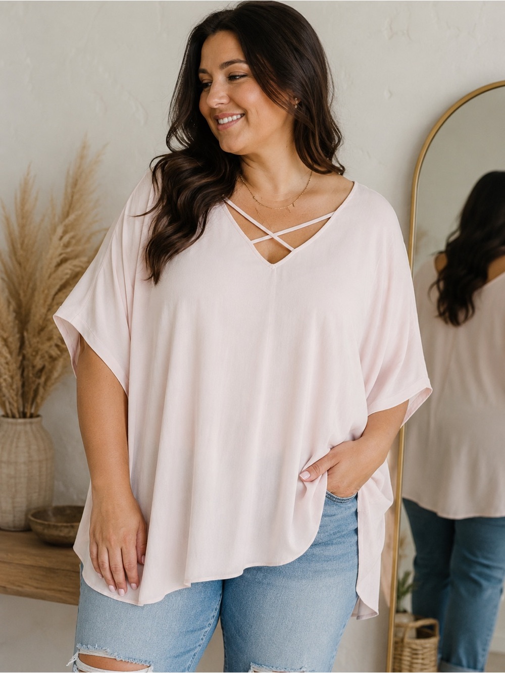 Maurices‎ Light Pink Top